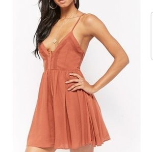 NWT Lace Up Black Dress!!